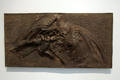 Straßenlandschaft 01 (ST 2027/ Abschnitt 300/ Station 0,5) . Diptychon . 2009 . Bronze . 40 x 79 x 12 cm .